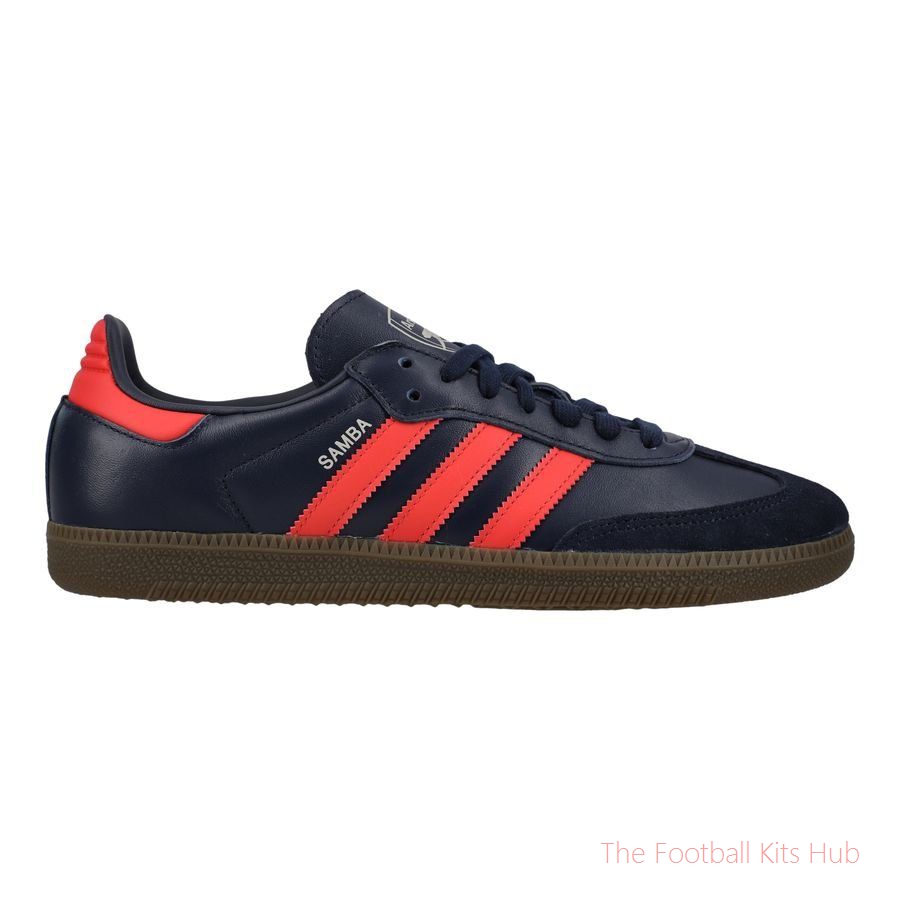 adidas Samba Arsenal - Night Indigo/Pure Ruby