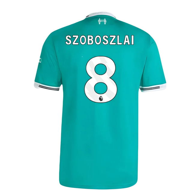 2025 Edition Lightweight Liverpool Third Soccer Jersey (Szoboszlai 8)