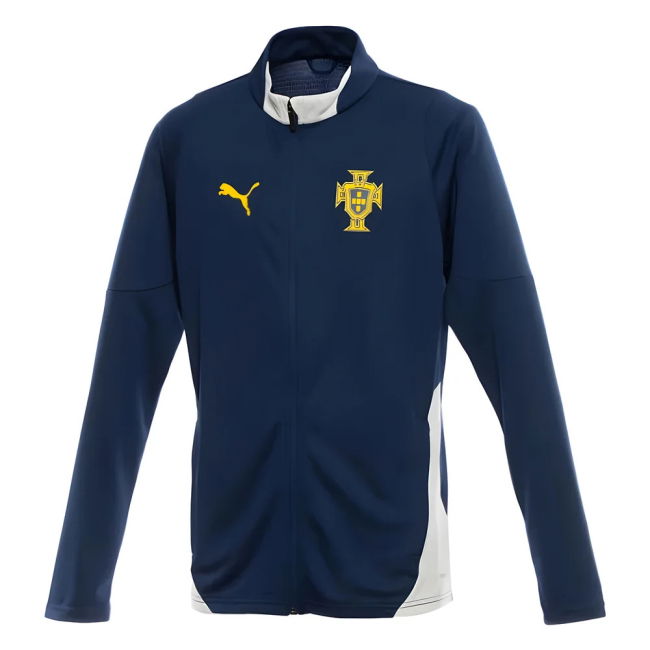 2025-2026 Portugal Training Jacket (Persian Blue) Official