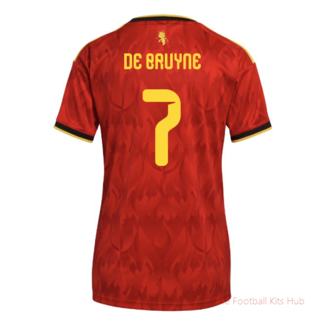 2026-2027 Belgium Home Shirt (Womens) (De Bruyne 7)