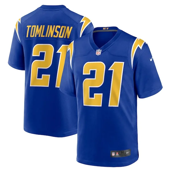 None Tomlinson Los Game Jersey - Royal | NFL Player Jersey | NFL Footb
