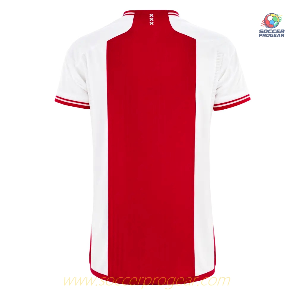 Ajax Home Football Team Shirt 2023 2024 Women's