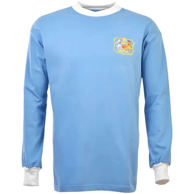 1960 Man City Soccer Jerseys classic Third Football Shirt