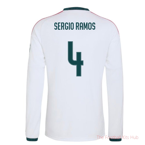 Real Madrid 2026-2027 Long Sleeve Home Shirt (Sergio Ramos 4)