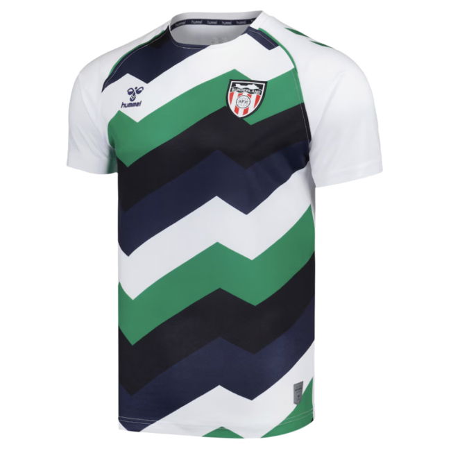 2024-2025 Sunderland Away Pre-Match Shirt (White) (Defoe 18)