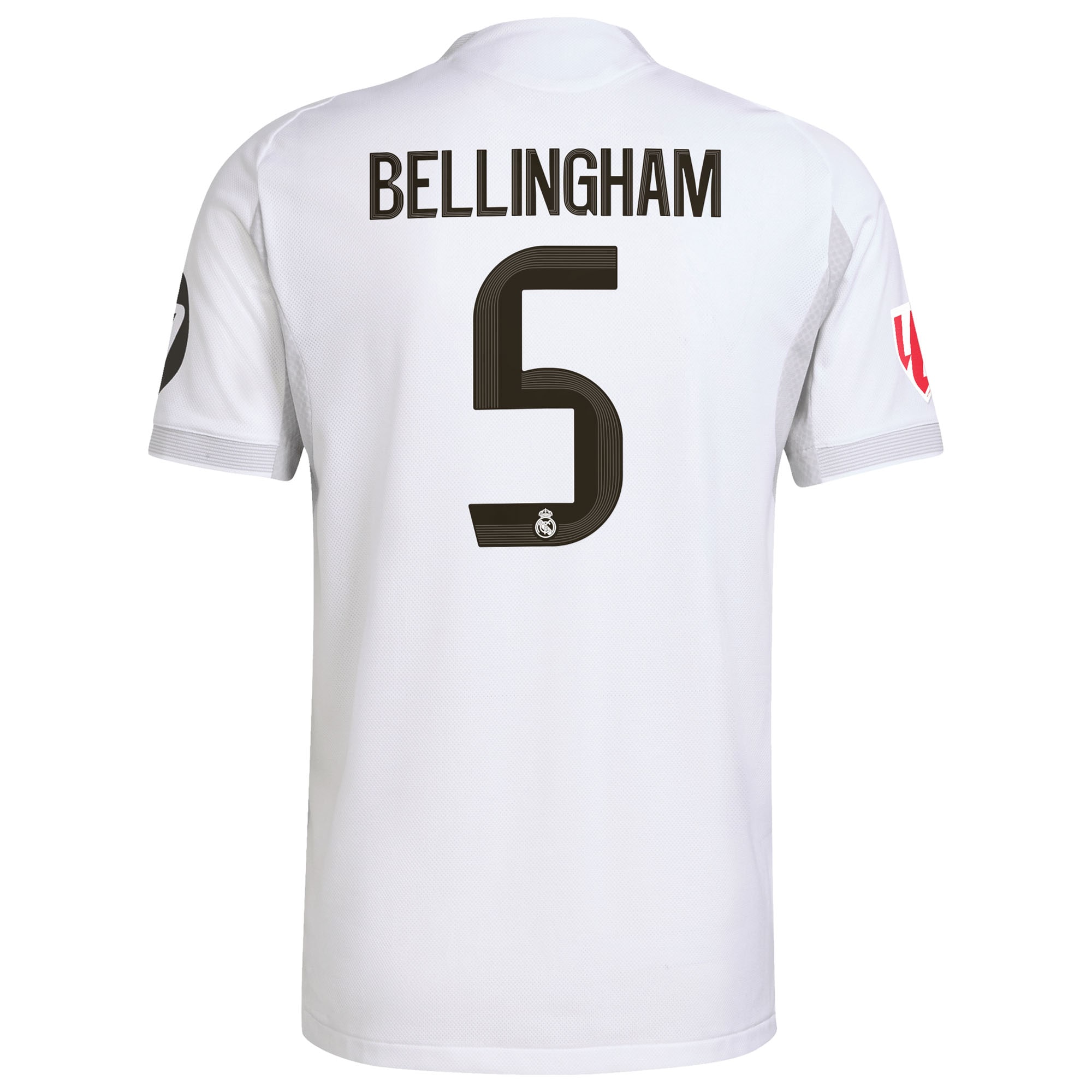 [SJH] Jude Bellingham #5 Real Madrid 2025/26 Home Authentic Jersey - White