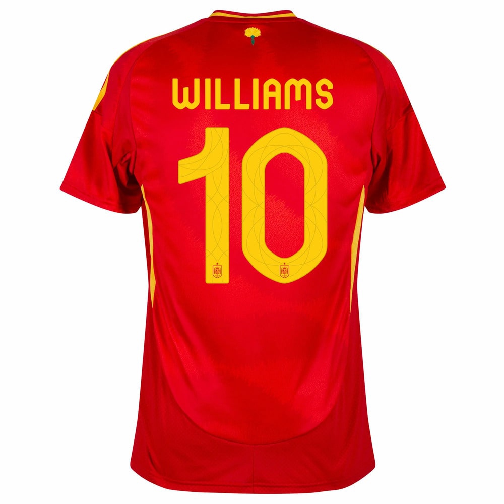 [JGK] Spain Home Jersey 2024 2025 Williams