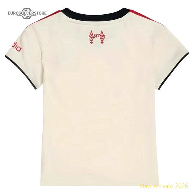 Official 2025-2026 Liverpool Away Baby Kit - Premium Quality Football