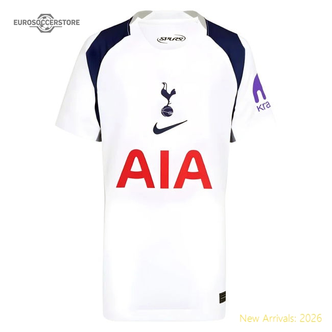Authentic 2025-2026 Tottenham Hotspur Home Shirt (kids) - Premium