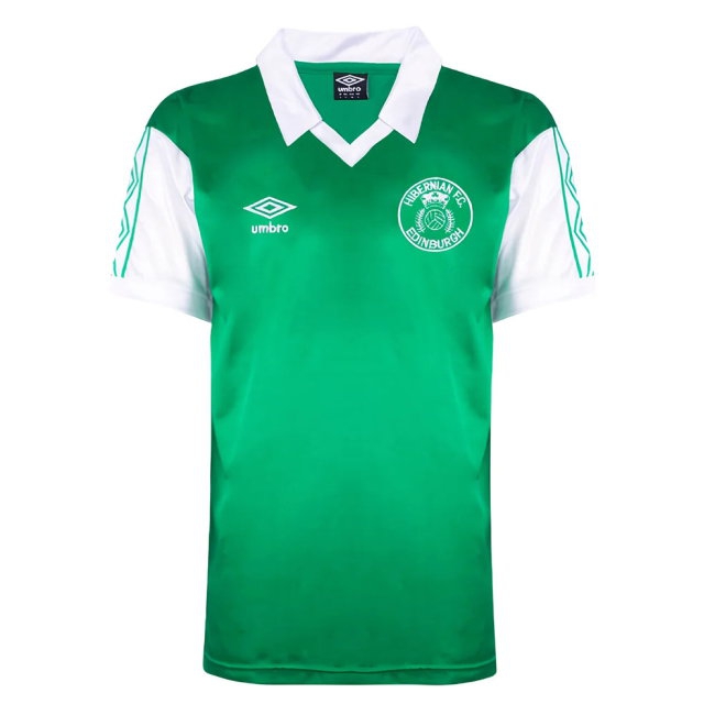 [JED] Hibernian 1980 Home Retro Football Shirt (McGinlay 7)