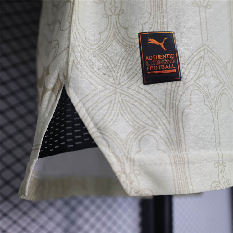 Moisture Wicking AC Milan 2425 Beige Shirt Authentic Version