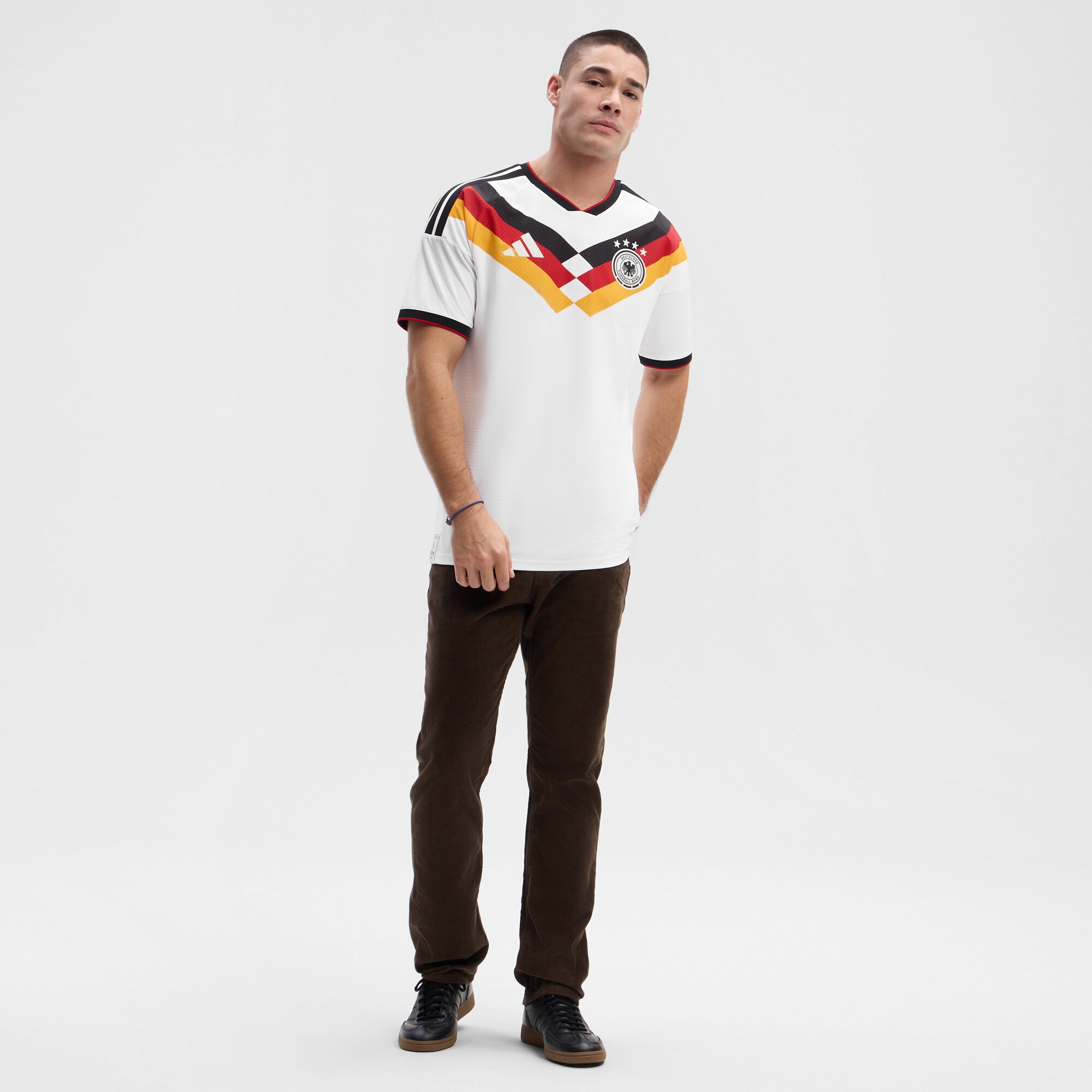 [SD] Germany National Team 2026 Home On-Field Authentic Jersey - White