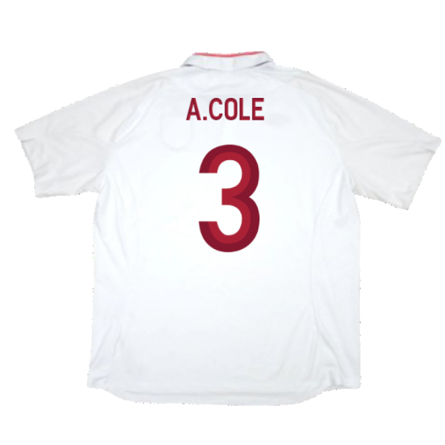 England 2012-13 Home (Mint) (A.Cole 3)