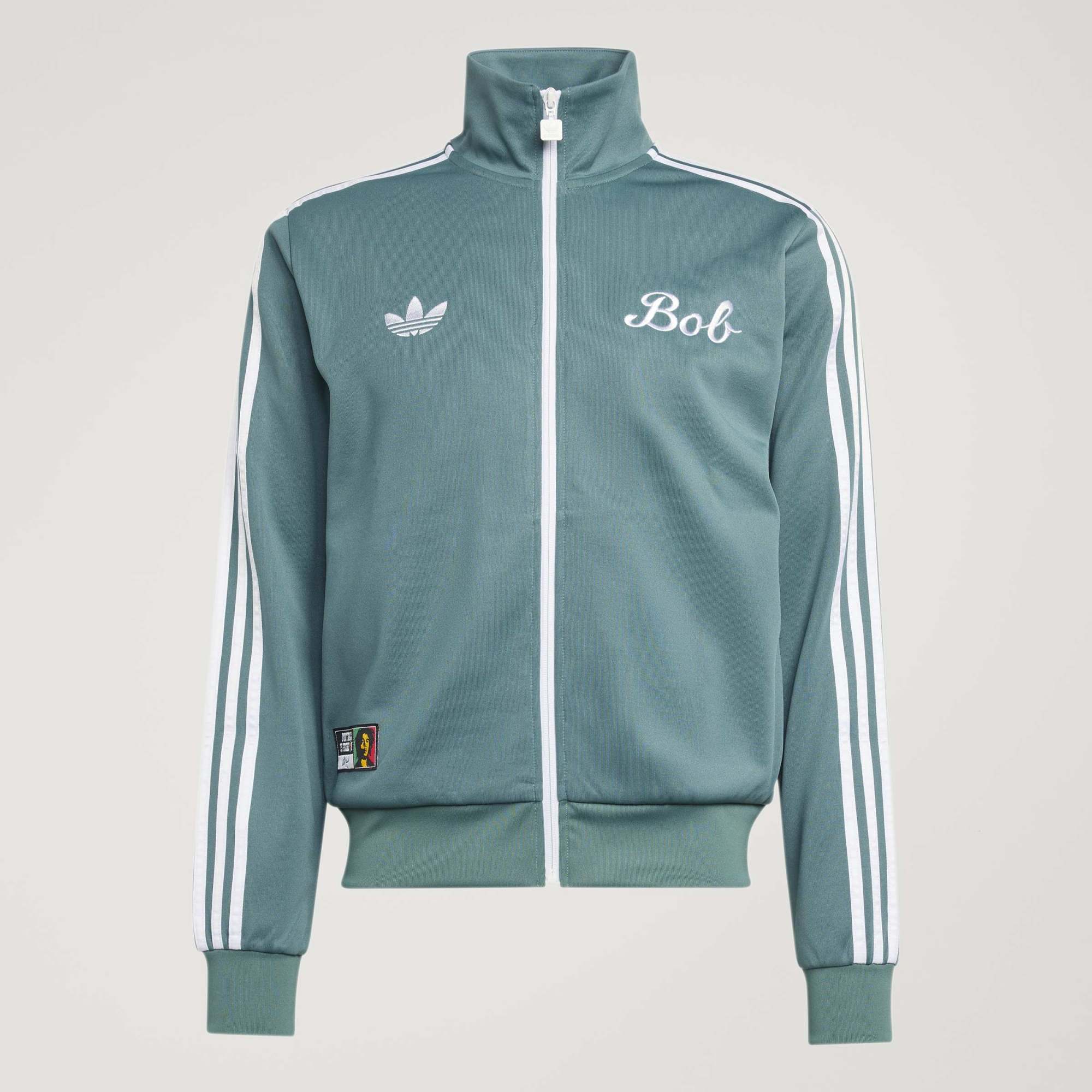 [SJH] Jamaica National Team x Bob Marley Full-Zip Track Jacket - Green