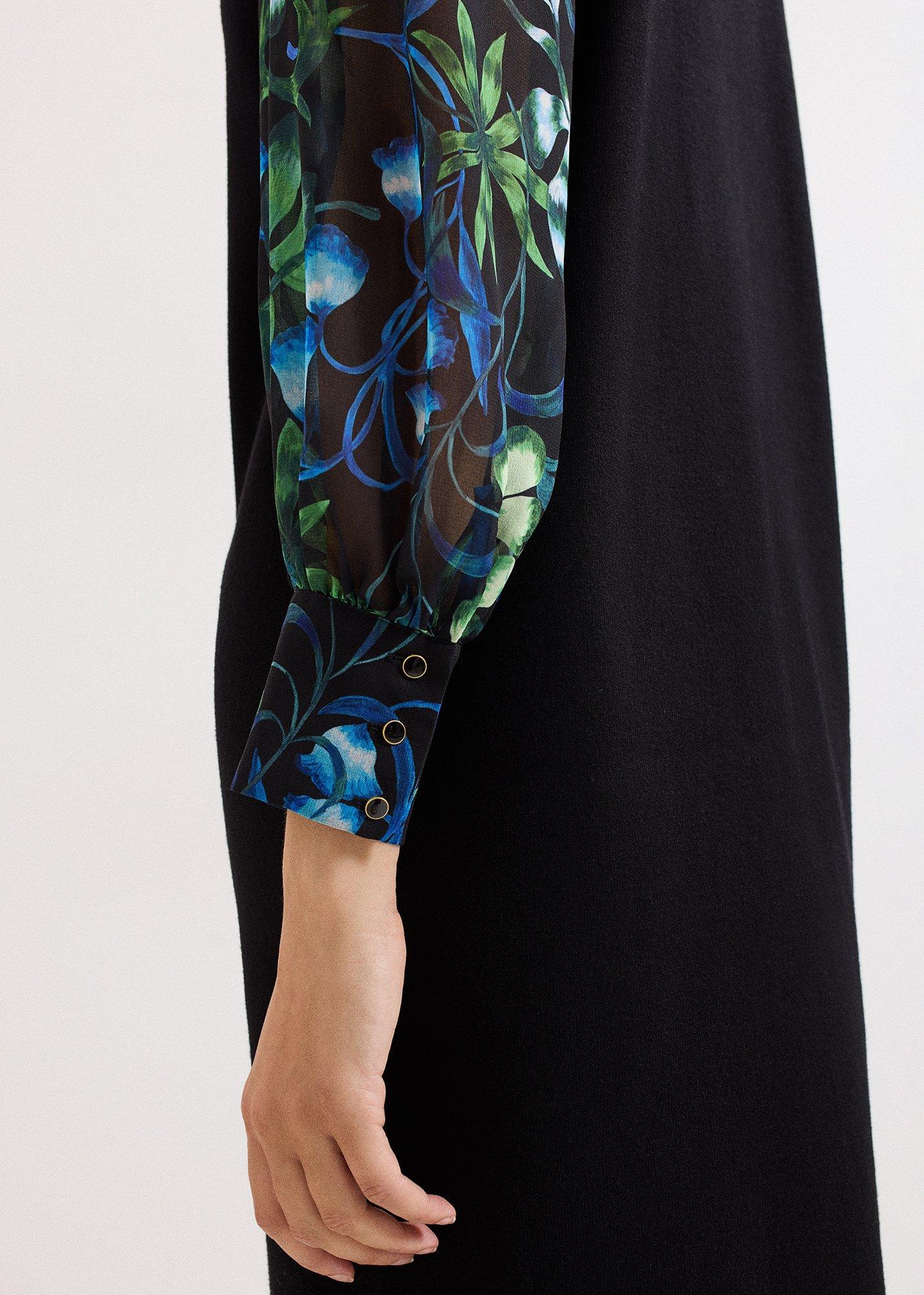 Ramona Printed Sleeve Shift Dress