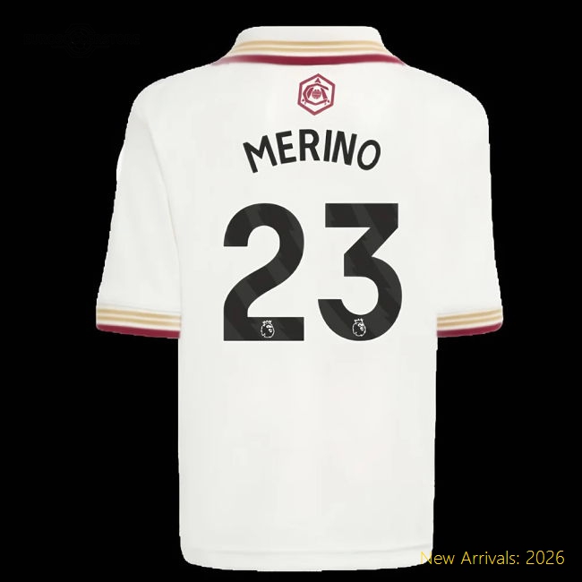 Non-toxic Arsenal Mini Jersey Merino 2025-2026 Aeroready