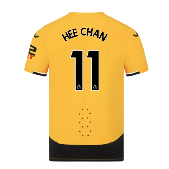 Official Licensed Wolves Wolves Home Pro Jersey Hee Chan #11 2024-...