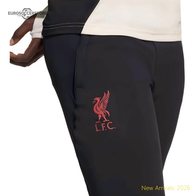 Authentic 2025-2026 Liverpool Training Pants (black) - Kids - Premium