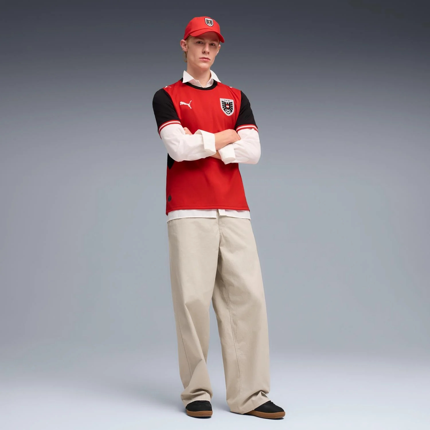 Austria 2026 Home Men's Jersey - Adventurous Red Fan Edition