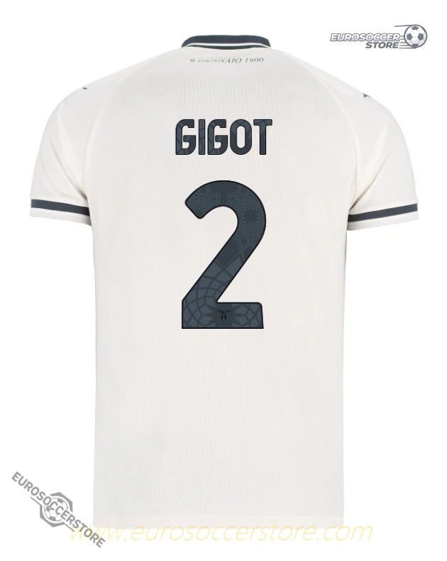 25-26 Lazio Away GIGOT 2 Football Jersey