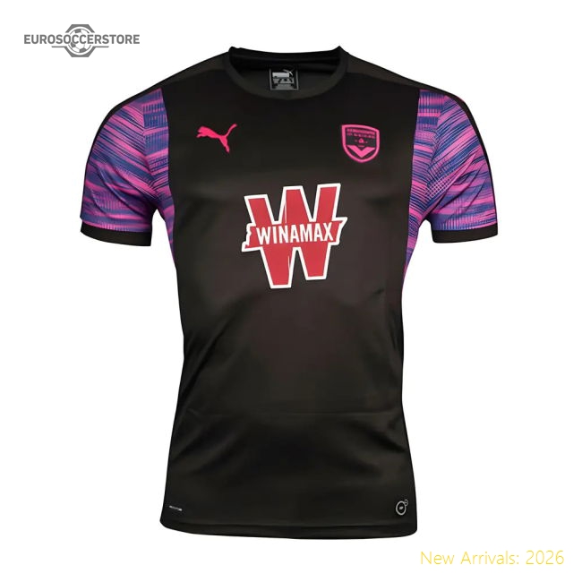 Bordeaux Puma Away Kit 2017-2018 Stadium Wear Jersey