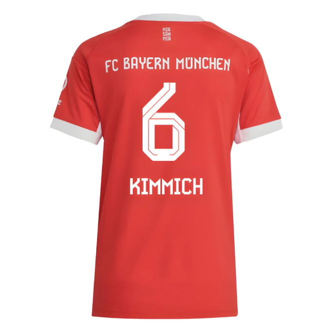 2025-2026 Bayern Munich Home Shirt - Womens (Kimmich 6)