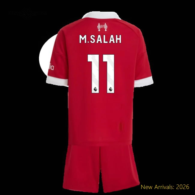 2025-2026 Liverpool Mini Durable M.salah Jersey Drycell