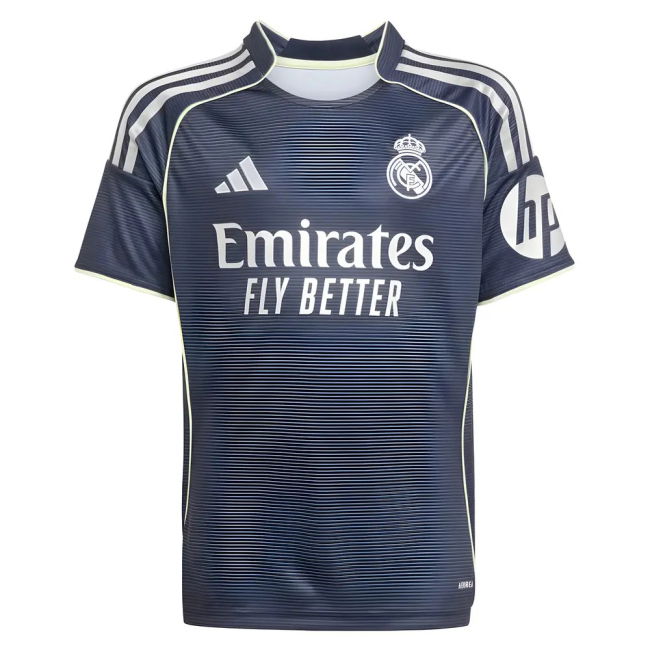Real Madrid Football Club Sleek Away Soccer Jersey (Kids)