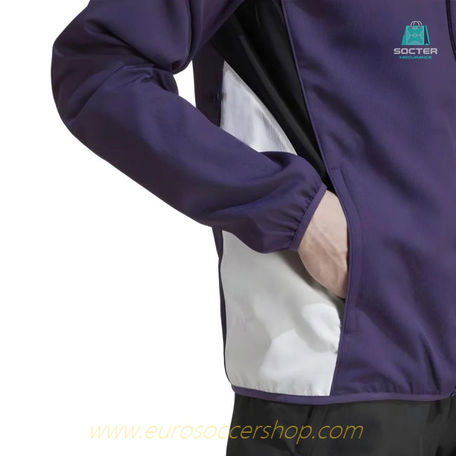 2025-2026 Man Utd Presentation Jacket (Aurora Plum)