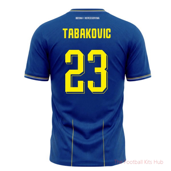 Bosnia And Herzegovina 2026-2027 Home Shirt (Kids) (Tabakovic 23)