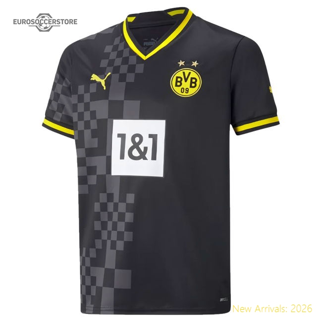 High-end Away Football Club Kids) (haaland Jersey Breathable