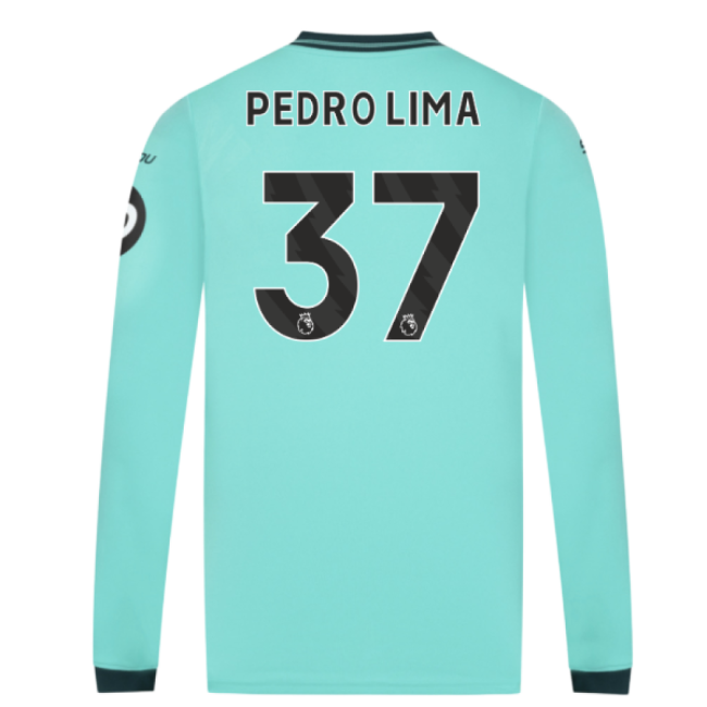 2025-2026 Wolves Long Sleeve Away Kit (Pedro Lima 37)