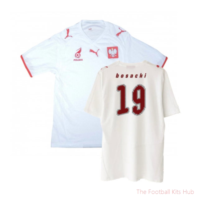 Poland 2008-09 Home Shirt (XXL) (Excellent) (Bosacki 19)