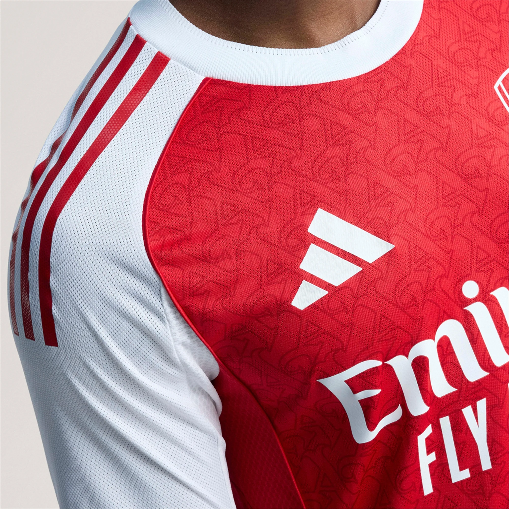 Arsenal EPL Patch 2025-2026 UCL Home Jersey – Authentic Shirt