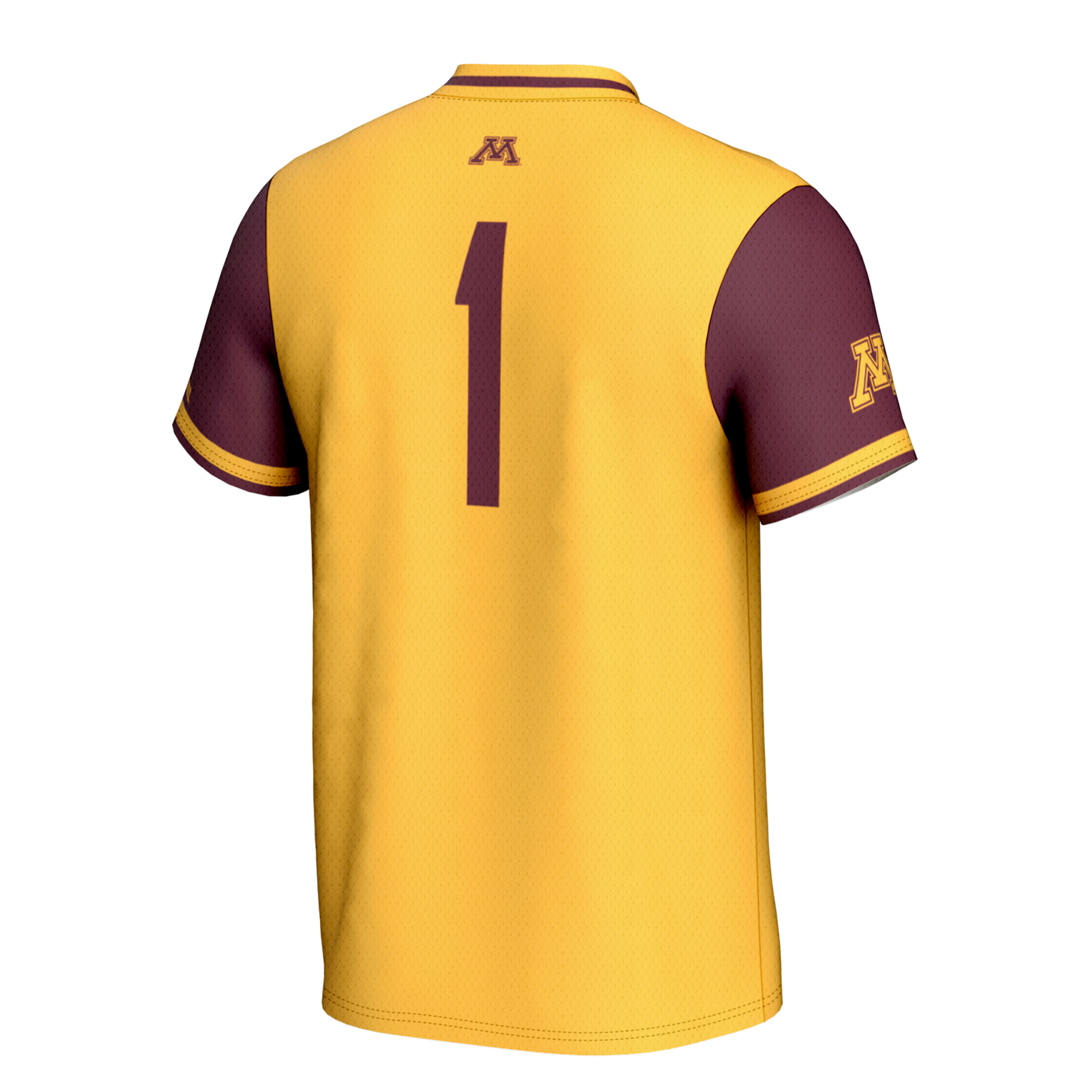 [NJP] Minnesota Golden Gophers GameDay Greats Youth Lightweight Softball Jersey - Gold