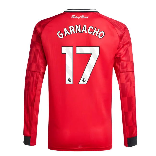 Man Utd 2025-2026 Home Jersey - Kids #75