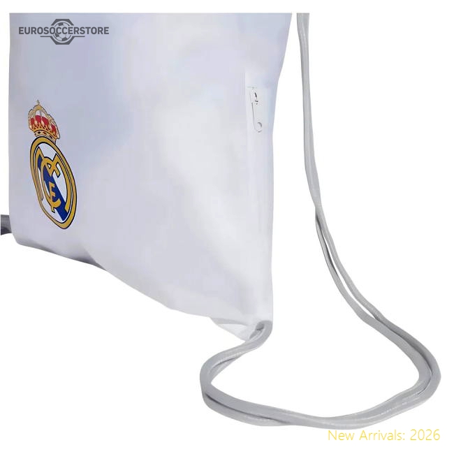 2025-2026 Real Madrid Gym Sack (white) - Fan Design - Supporter Edition