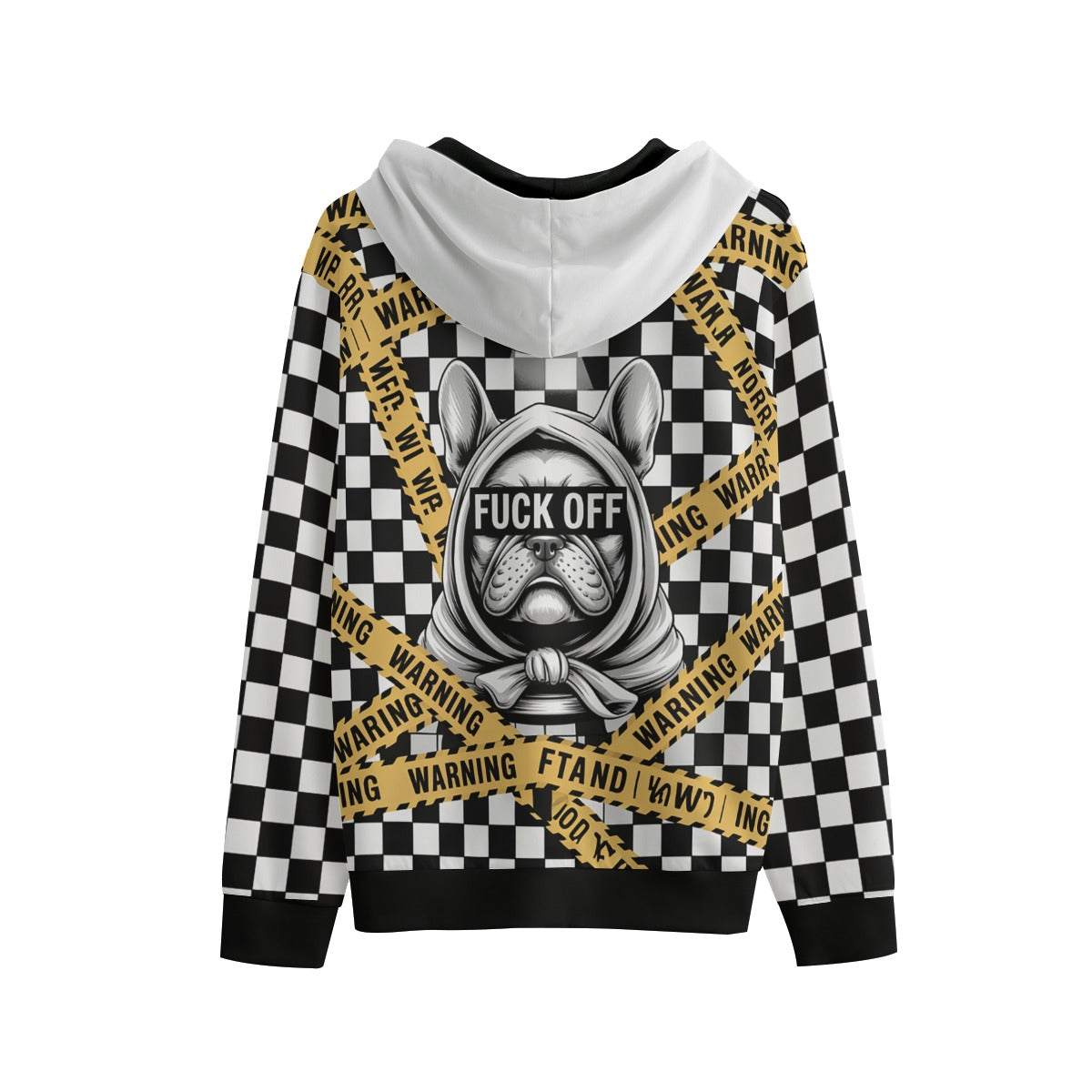 Lifestyle-Driven Monty - Human Hoodies for French Bulldog Lovers Durable