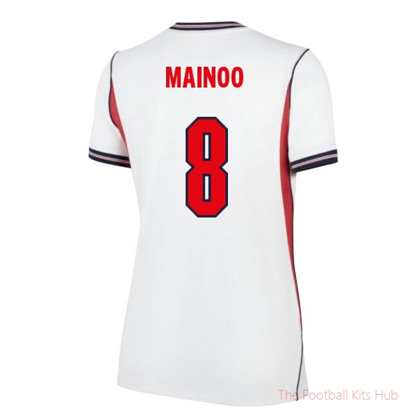 2026-2027 England Home Shirt (Womens) (Mainoo 8)
