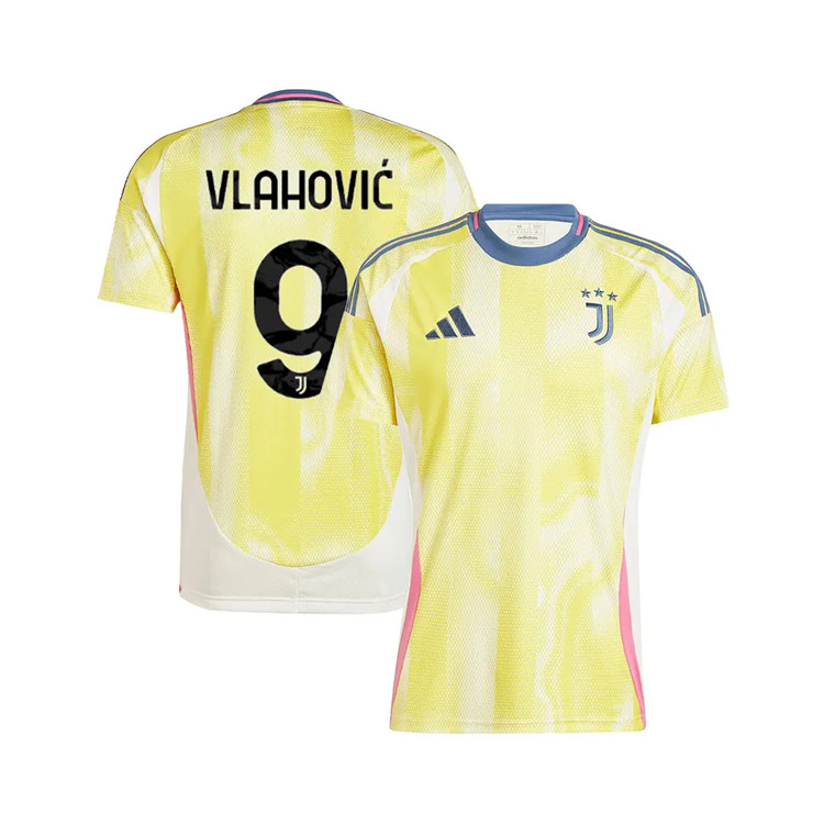 2425 Juventus Away Football Shirt vlahovic 9 - Official Replica 7782