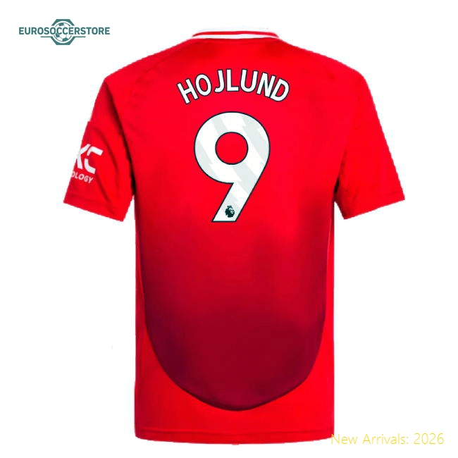 Manchester United Children 2024 Home Jersey Shirt Football Fan Supporter Football Fan For Football Fans