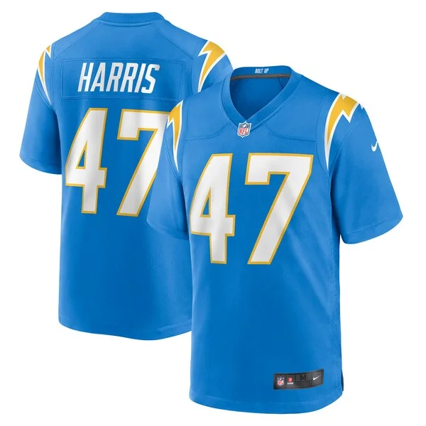 None Josh Harris Game Jersey - Blue | NFL Player Jersey | NFL Football