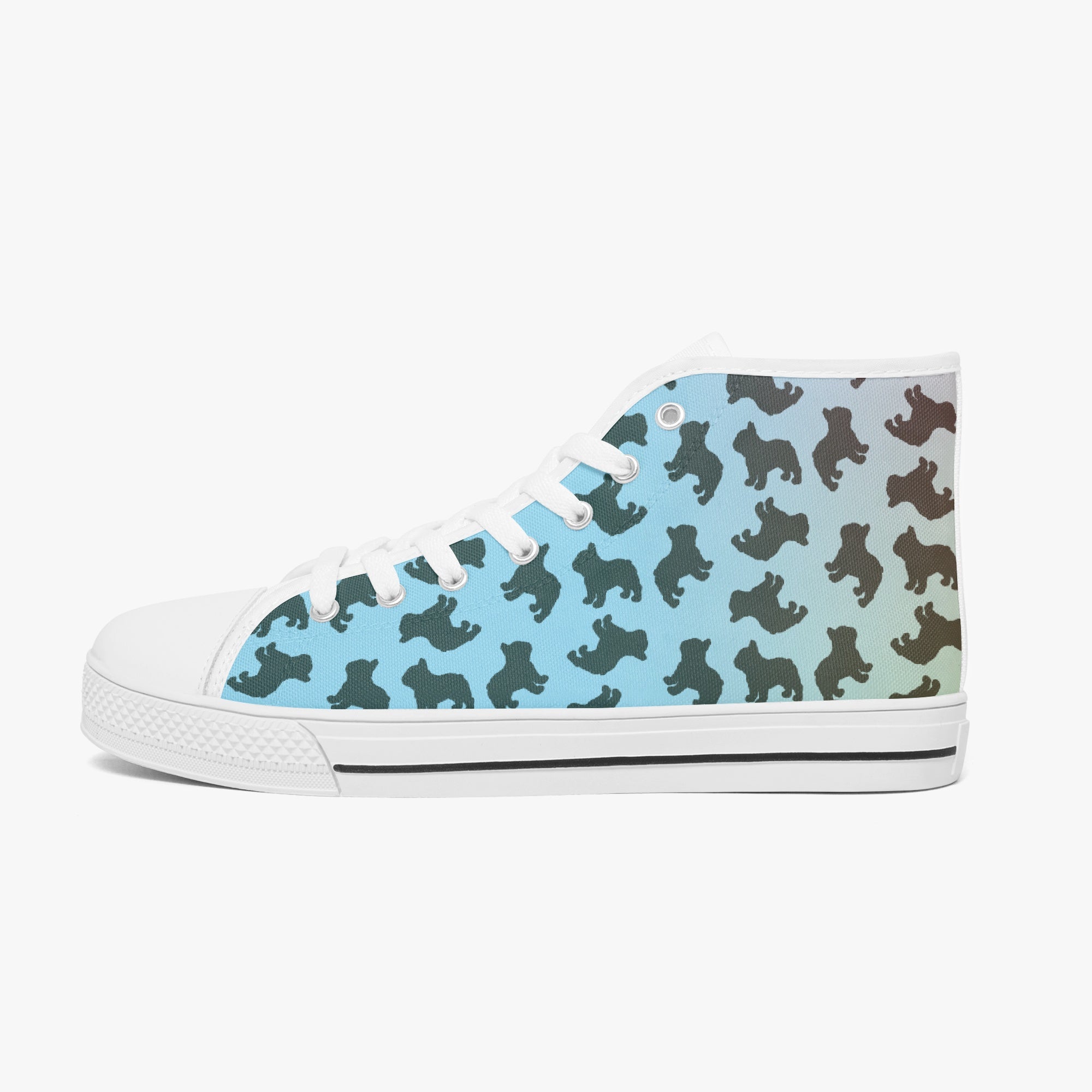 Fashion-Forward Mookie - Classic High-top Canvas Shoes as a Gift Premium
