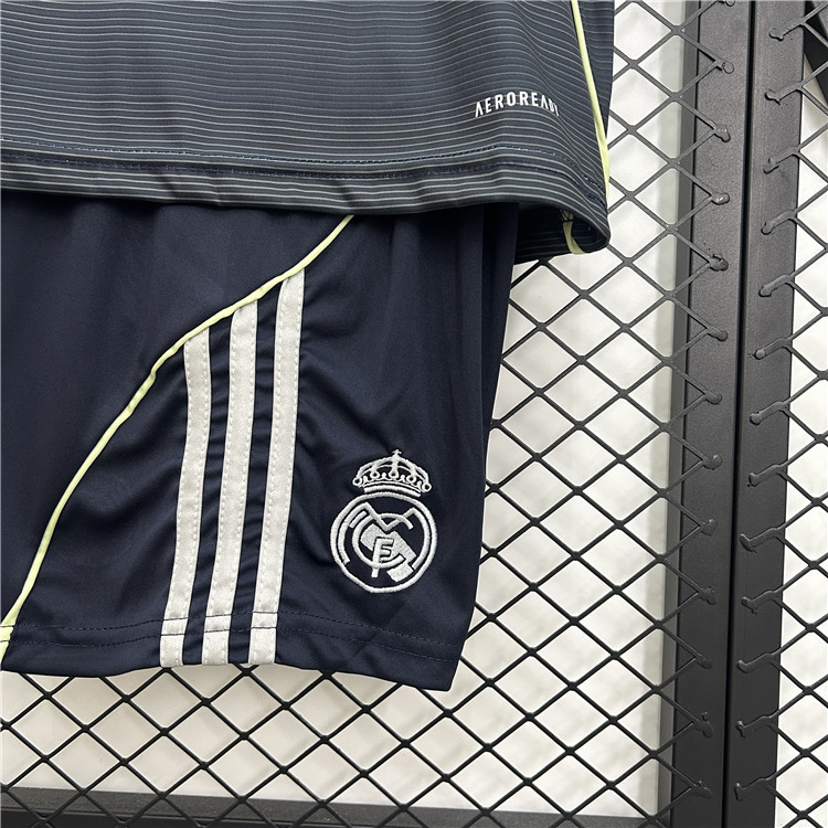 Match Quality KidsYouth Real Madrid 2526 Away Kit ShirtShort
