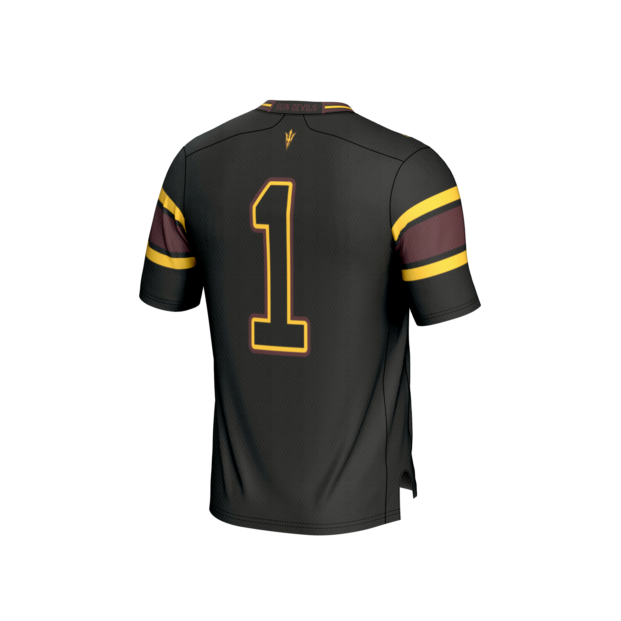 #1 Arizona State Sun Devils GameDay Greats Youth Lightweight Collegiate Football Fashion 26/27 Football Jersey - Black