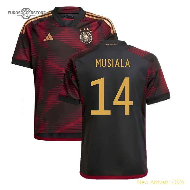 Germany Away Kit 2022-2023 Match Day Jersey Game Ready