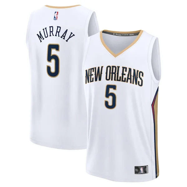 Dejounte Murray NOP Replica Jersey - high-quality NBA - White