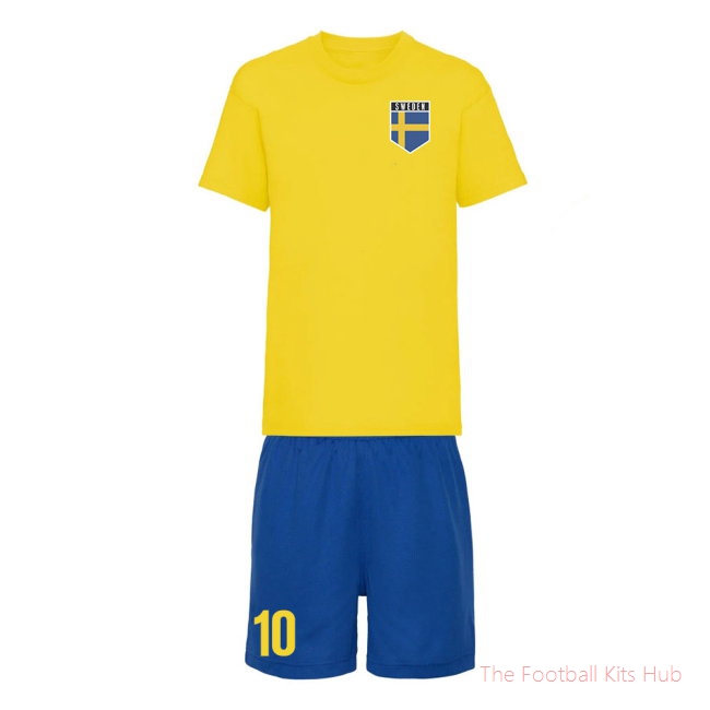 Men Personalised Sweden Training Kit