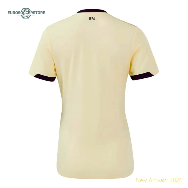 2024-2025 Hearts Away Fan Version Womens Shirt For Match Day