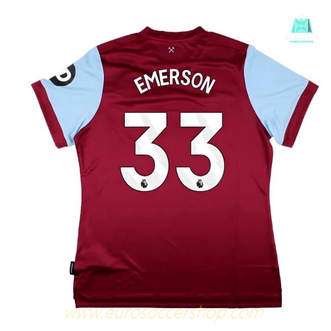 2023-2024 West Ham United Home Shirt (Womens) (EMERSON 33)